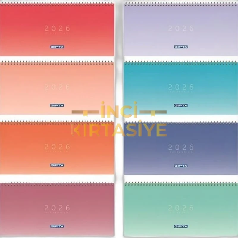 GIPTA 16X33 MASA TAKVİMİ