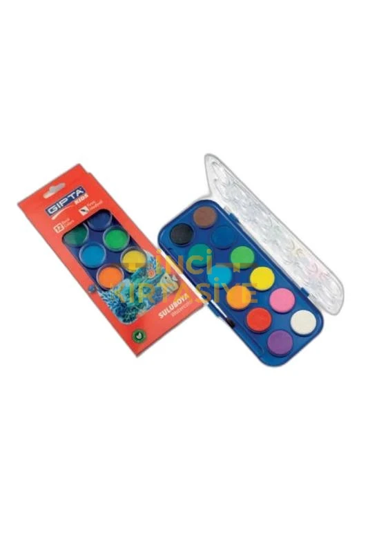 SULU BOYA 12 RENK BÜYÜK BOY28MM