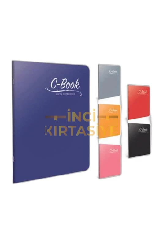 GIPTA C BOOK PP DİKİŞLİ A4 80 KARELİ DEFTER