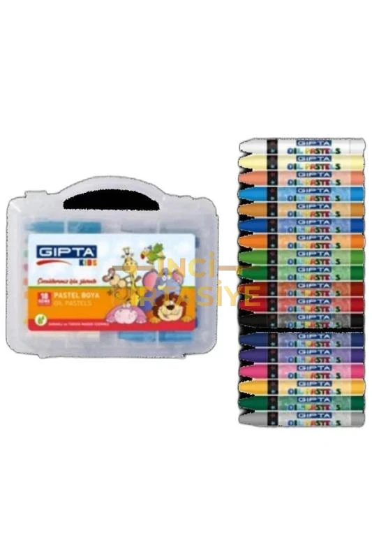 PASTEL BOYA - PP ÇANTA KUTU - ALTIGEN - 18 RENK