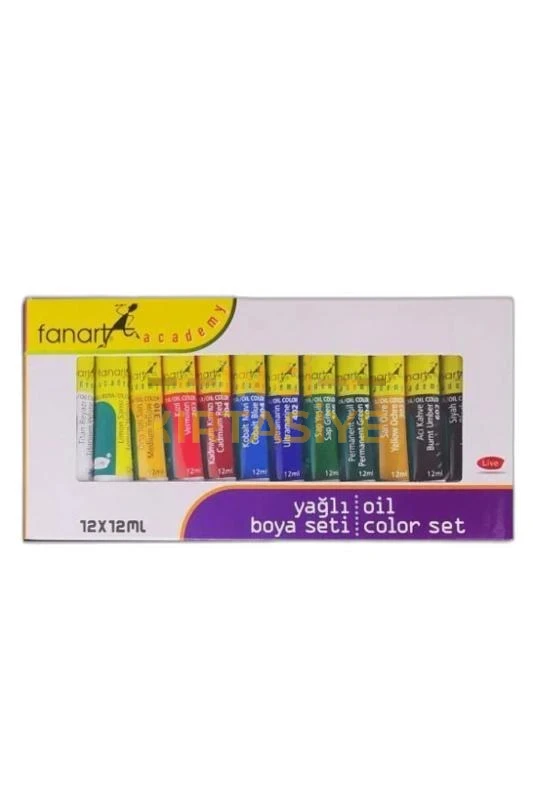 FANART ACADEMY YAĞLI BOYA SETİ 12X12ML