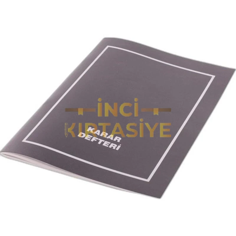 KARAR DEFTERİ  PLASTİK KAPAK