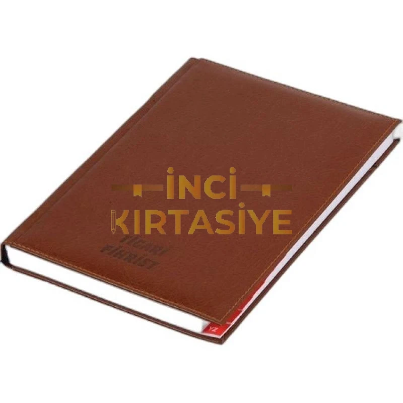 GÜLPAŞ 16'LI TİCARİ FİHRİST SUNİ DERİ KAPAK 20X28