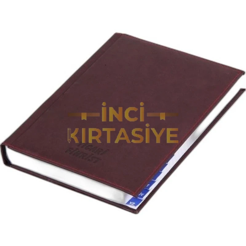 GÜLPAŞ 24'LÜ TİCARİ FİHRİST SUNİ DERİ KAPAK 20X28