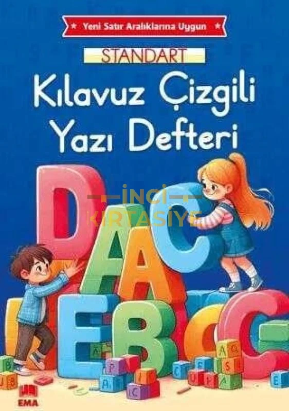 GÜZEL YAZI DEFTERİ   DİK TEMEL HARF  14*20 32YAPRAK