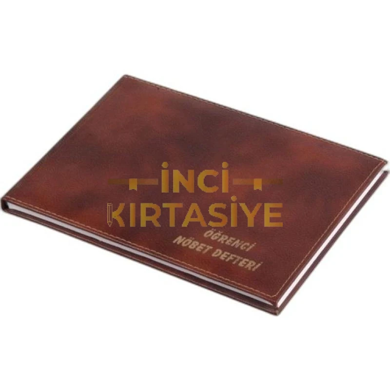 ÖĞRENCİ NÖBET DEFTERİ SUNİ DERİ