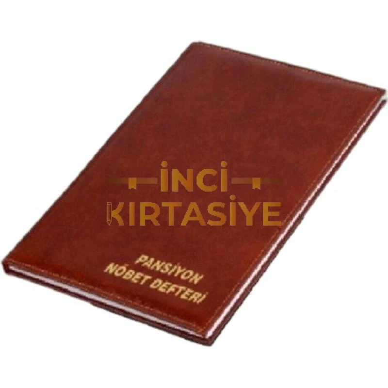 PANSİYON NÖBET DEFTERİ SUNİ DERİ