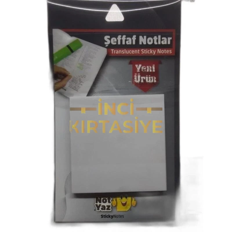NOT YAZ ŞEFFAF NOTLAR RENKSİZ