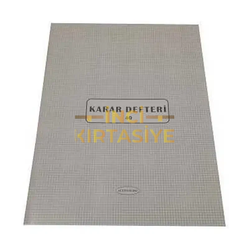 ALTINYILDIZ KARAR DEFTERİ 40 YAPRAK