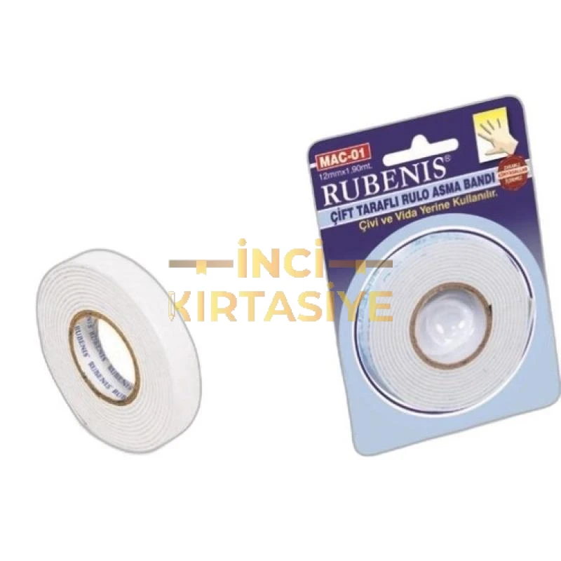 RUBENİS ÇİFT TARAFLI TAŞIMA BANDI (12MMX1.90MT)