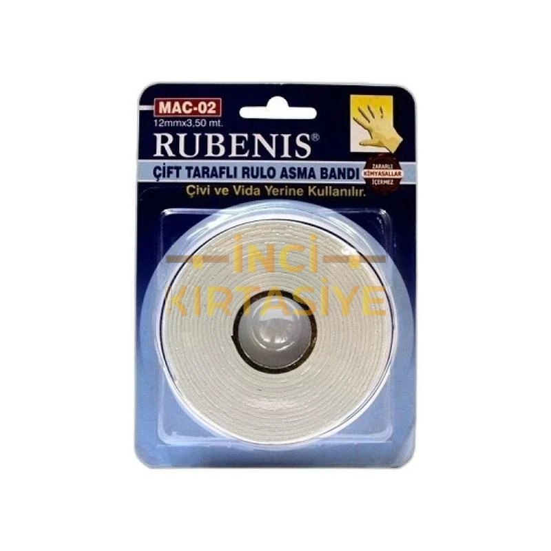 RUBENİS ÇİFT TARAFLI TAŞIMA BANDI (12MMX3.50MT)