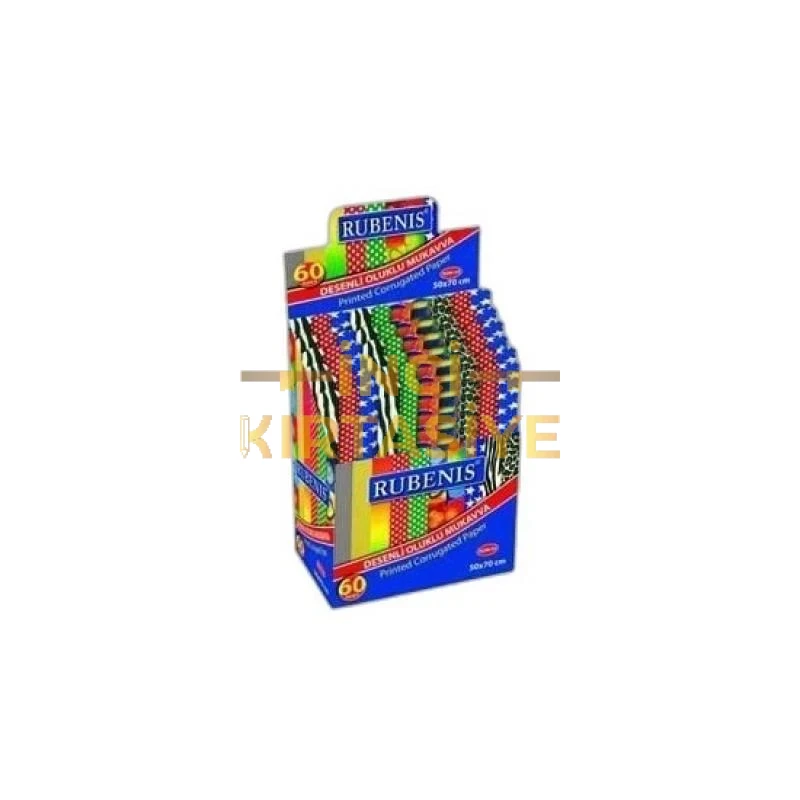 RB.ŞEKL VE FİGR DESNLİ OLUKLU MUKAVVA 50*70CM
