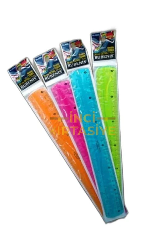 RUBENİS 30 CM FLEXİBLE (KIRILMAZ) CETVEL