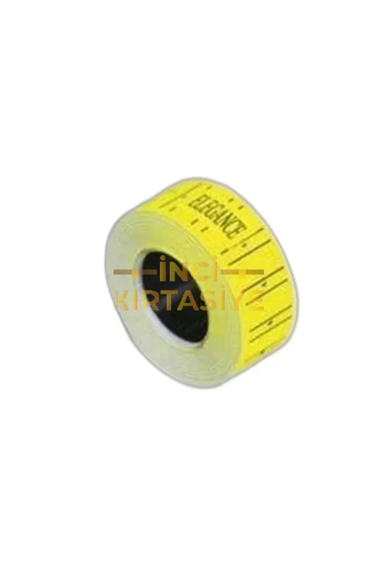 RUBENİS FİYAT ETİKETİ 12X21MM SARI