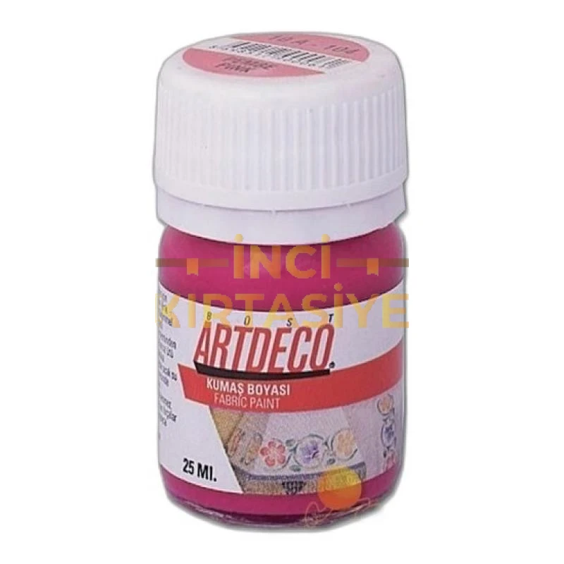 ARTDECO KUMAŞ BOYASI 25ML PEMBE 104
