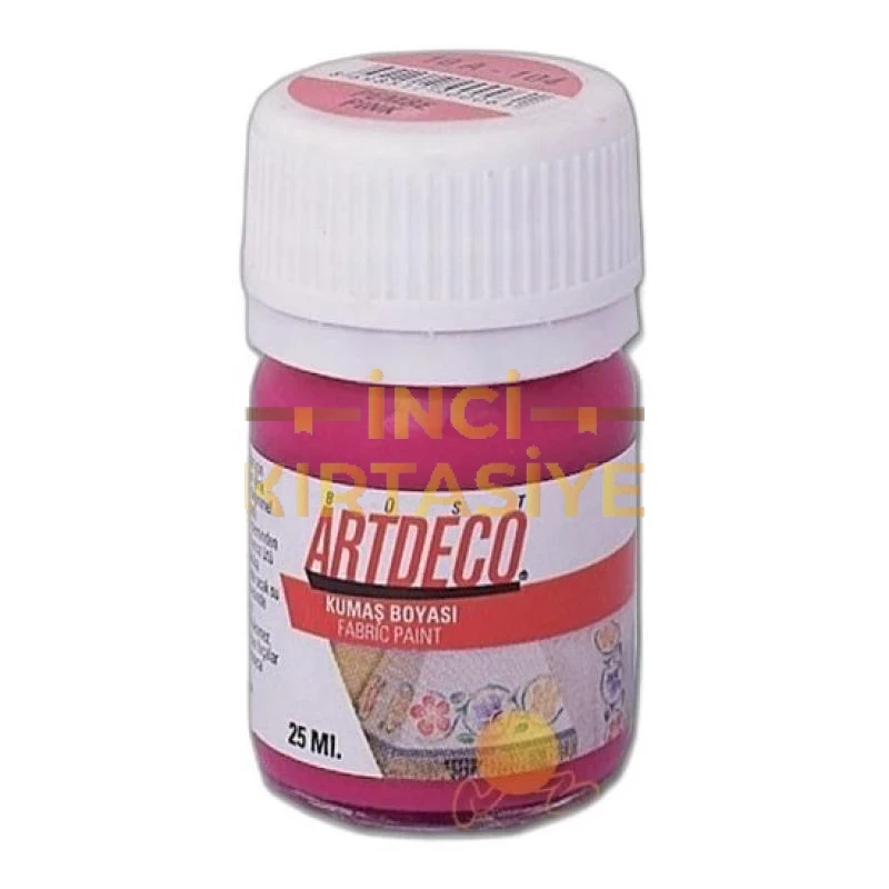 ARTDECO METALİK KUMAŞ BOYASI 25ML BEYAZ 220