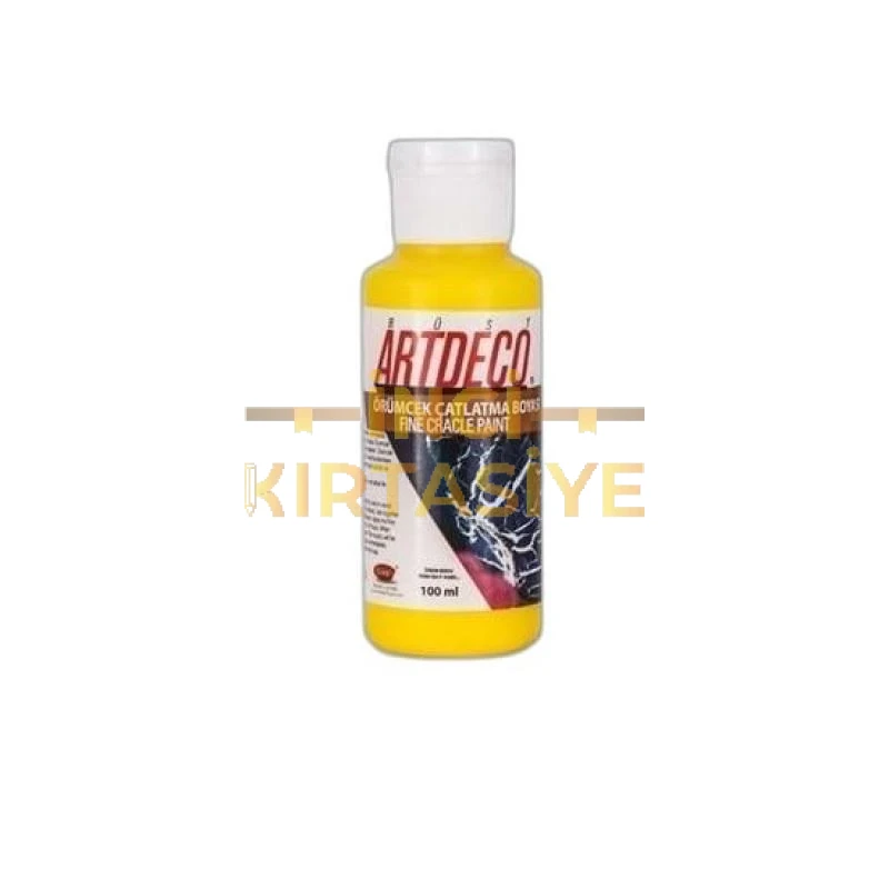 ARTDECO ÖRÜMCEK ÇATLATMA BOYASI 100ML SARI 1001