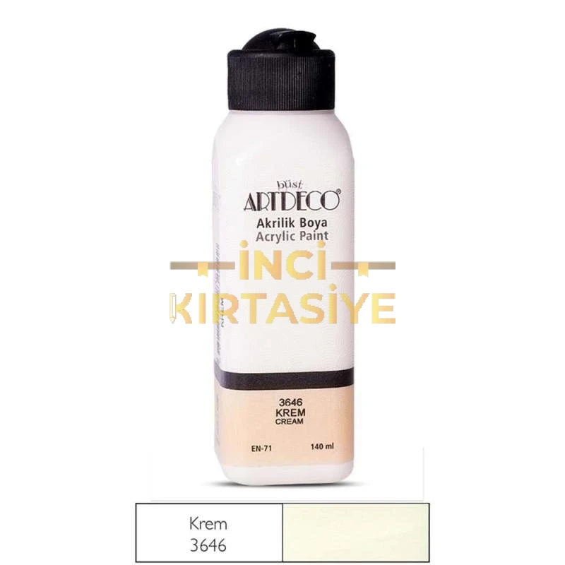 ARTDECO AKRİLİK BOYA 140ML KREM 3646