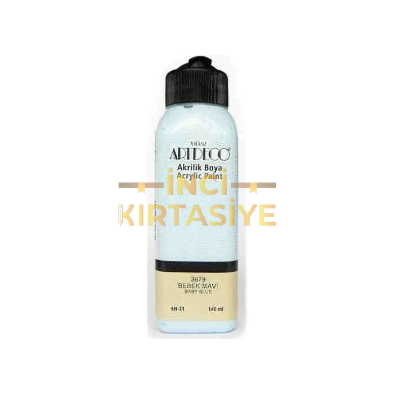 ARTDECO AKRİLİK BOYA 140ML BEBEK MAVİ 3679