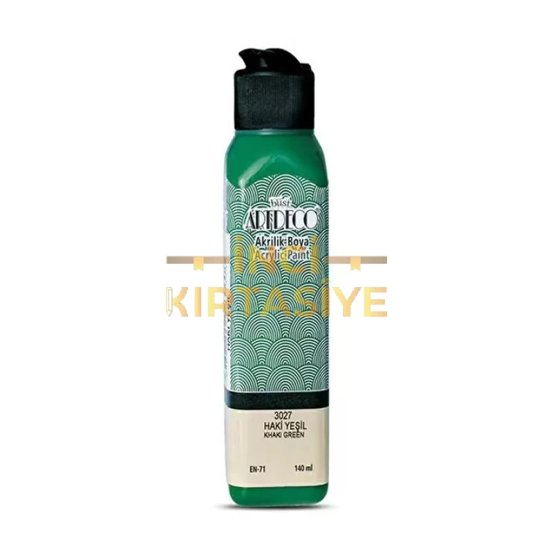 ARTDECO AKRİLİK BOYA 140ML HAKİ YEŞİL 3027