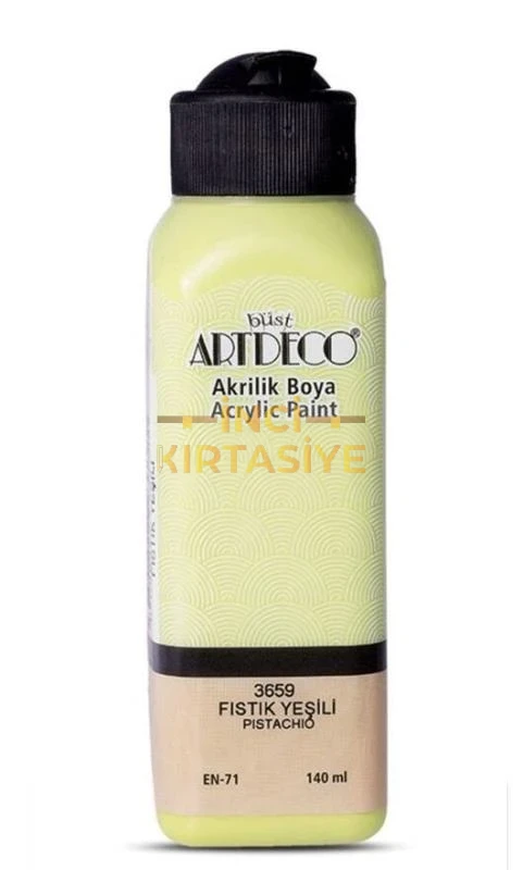 ARTDECO AKRİLİK BOYA 140ML FISTIK YEŞİLİ 3659