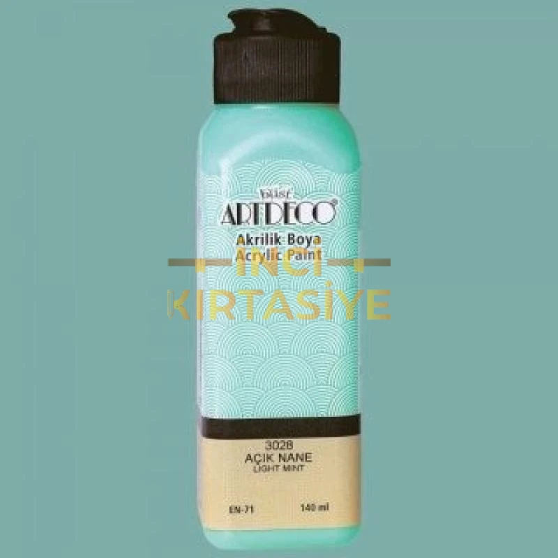 ARTDECO AKRİLİK BOYA 140ML AÇIK NANE 3028