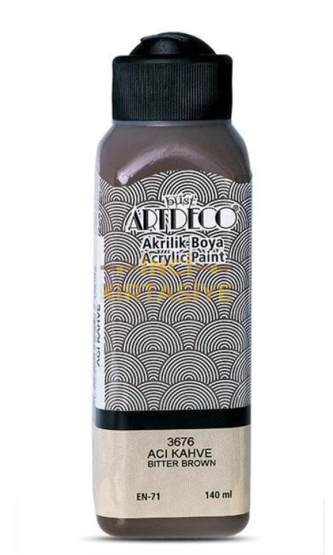 ARTDECO AKRİLİK BOYA 140ML ACI KAHVE 3676