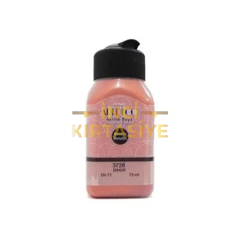 ARTDECO METALİK AKRİLİK BOYA 75ML BAKIR 3728
