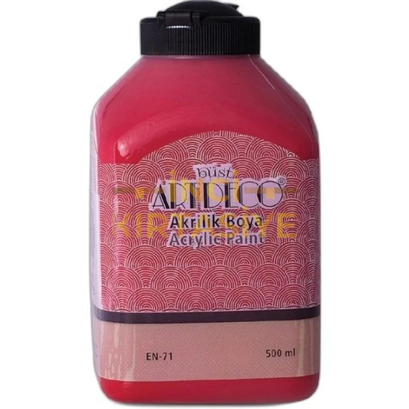 ARTDECO ÇİLEK KIRMIZI 500ML AKRİLİK BOYA