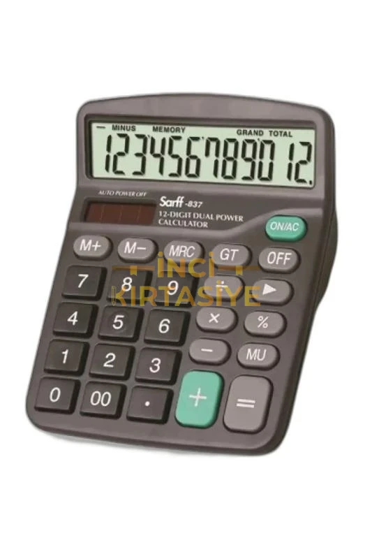 SARFF 837 HESAP MAKİNESİ