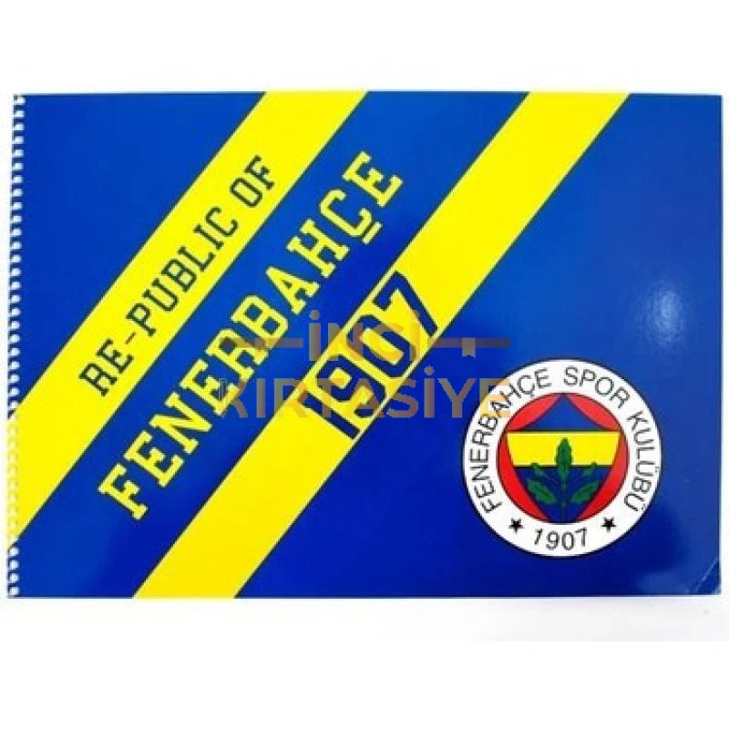 FENERBAHÇE SP. 25X35CM 18 YAPRAK RESİM DEFTERİ