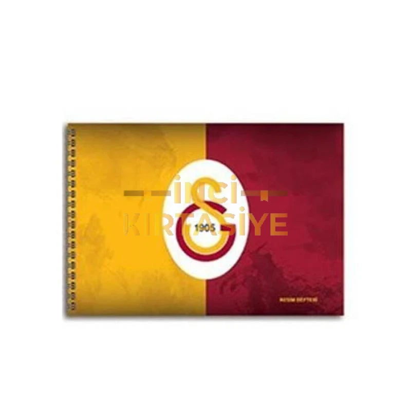 GALATARAY RESİM DEFTERİ SPİRALLİ KARTON KAPAK 24X34CM 15 YAPRAK