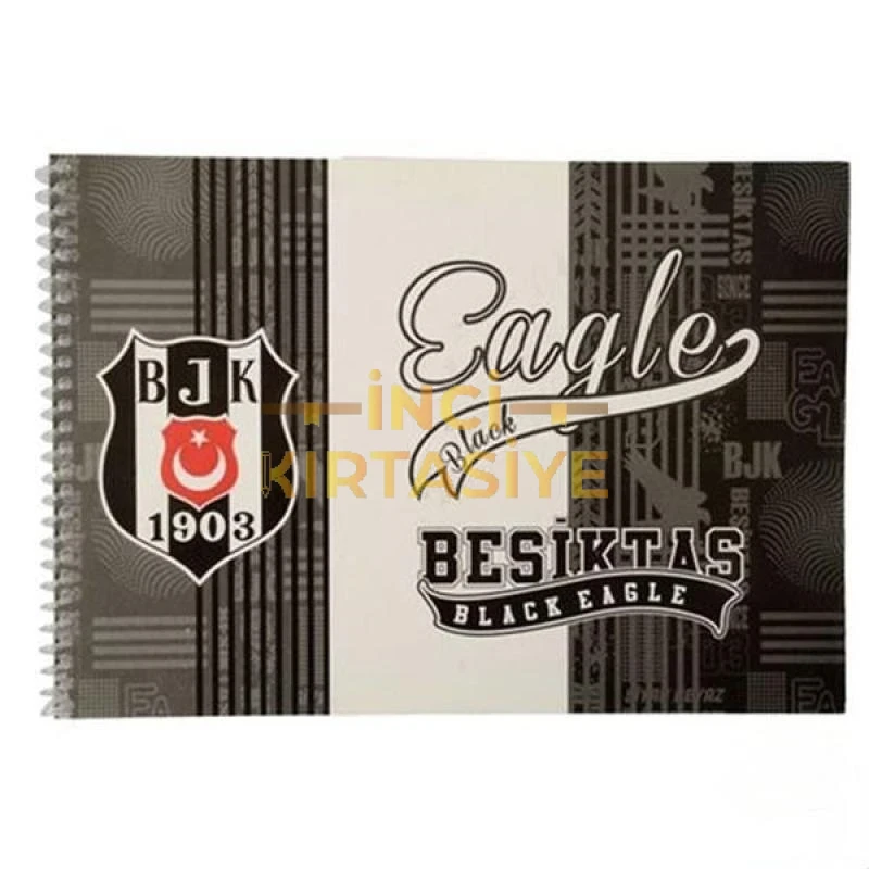 BEŞİKTAŞ RESİM DEFTERİ SPR. KRT KAPAK 17X24 15 YAPRAK