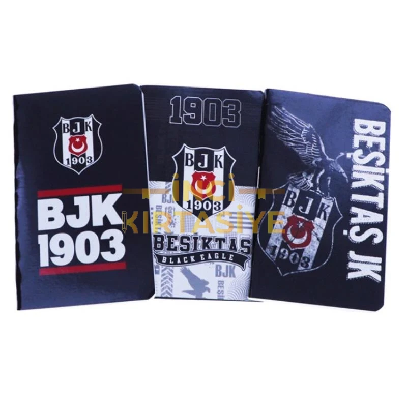 BEŞİKTAŞ 8X13CM DİKİŞLİ NOT DEFTERİ
