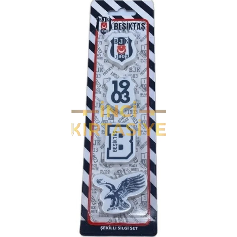 BEŞİKTAŞ 4’LÜ BLİSTER SİLGİ