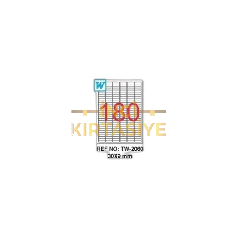 TANEX TW-2060 BİLGİSAYAR ETİKETİ