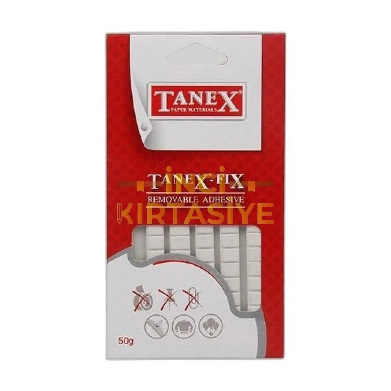 TANEX FİX YAPIŞTIRICI BEYAZ RENK 50GR