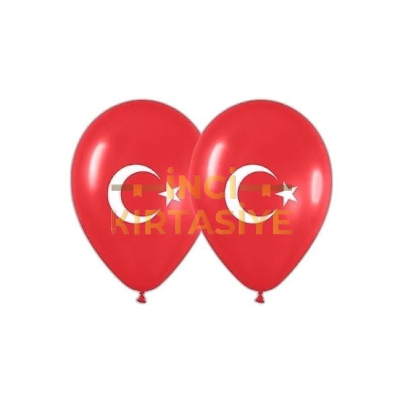 ATOM BAYRAK BASKILI BALON