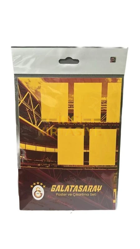 GALATASARAY POSTER VE ÇIKARTMA SETİ