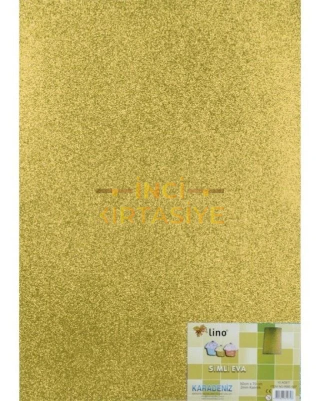 LİNO SİMLİ EVA 50X70 CM. 2MM. ALTIN SARISI
