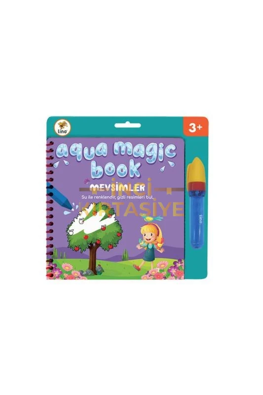 LİNO AQUA MAGİC BOOK MEVSİMLER SİHİRLİ BOYAMA KİTABI