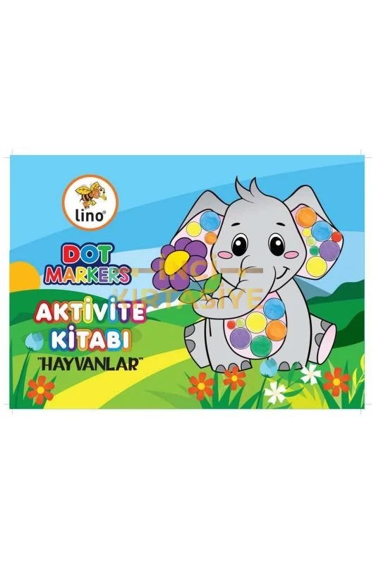 LİNO DOT MARKERS BOYAMA KİTABI HAYVANLAR