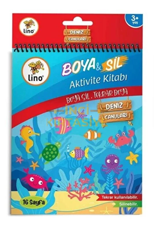 LİNO BOYA & SİL AKTİVİTE MATI DENİZALTI (SİLİNEBİLİR)