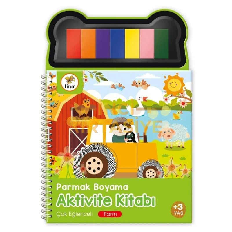 LİNO PARMAK BOYAMA AKTİVİTE KİTABI FARM