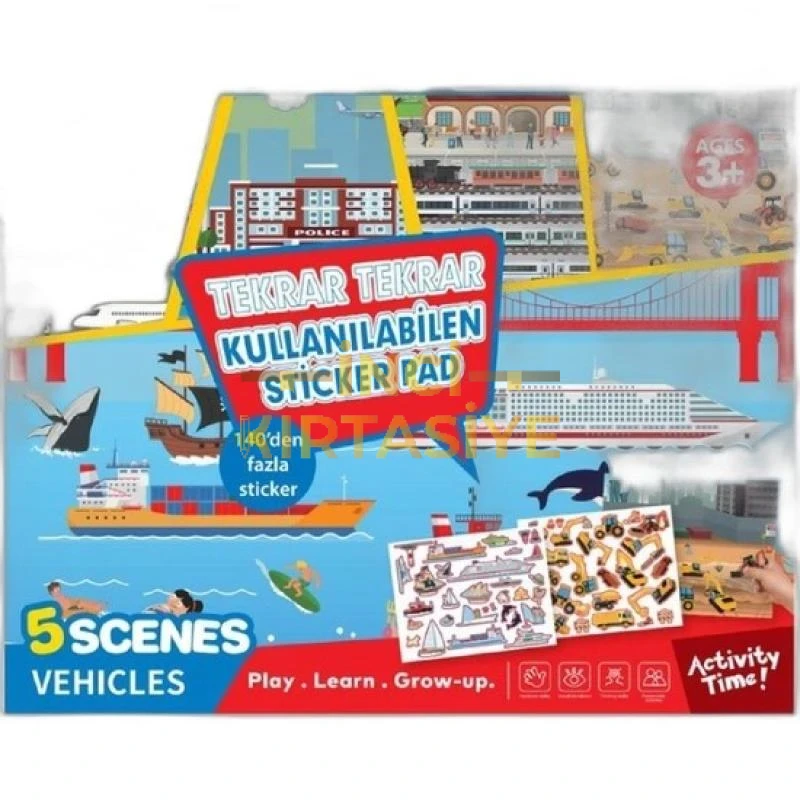 LİNO TEKRAR TEKRAR KULLANABİLEN STİCKER PAD TAŞITLAR