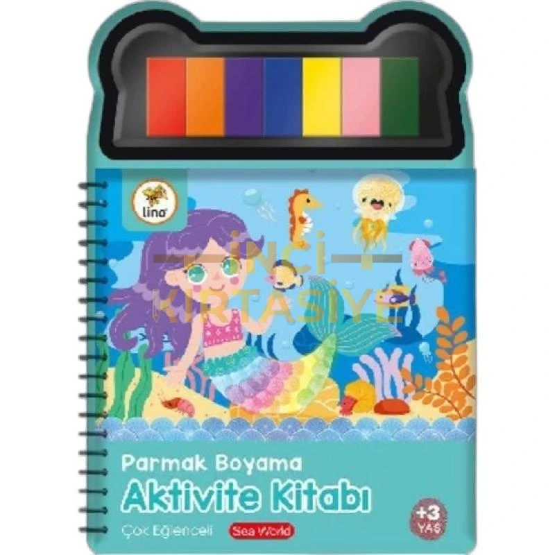 LİNO PARMAK BOYAMA AKTİVİTE KİTABI SEA WORLD