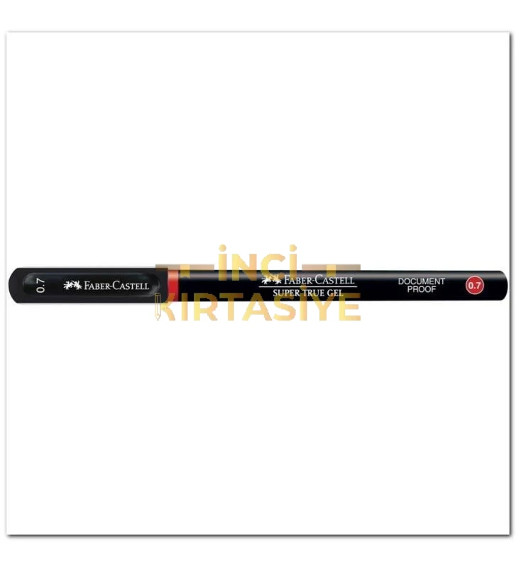 FABER-CASTELL KIRMIZI SÜPER TRUE GEL KALEM 0,7