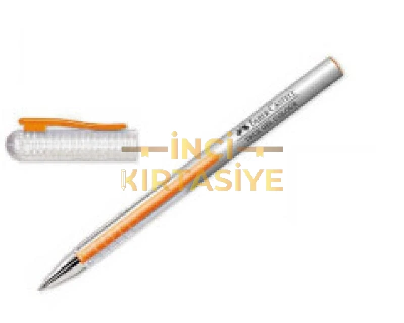 FABER-CASTELL TRUE GEL TURUNCU TÜKENMEZ KALEM