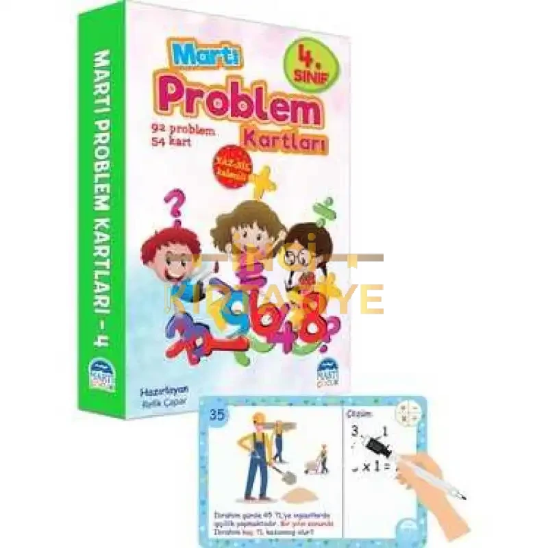 MARTI PROBLEM KARTLARI 4.SINIF