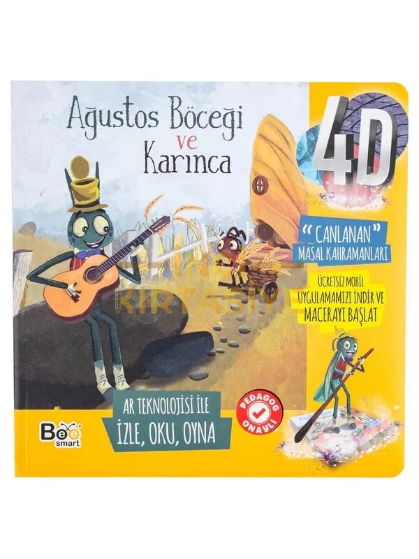 BEE SMART 4D SİHİRLİ HİKAYELER AĞUSTOS BÖCEĞİ VE KARINCA